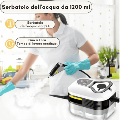 LuminaVapor Pro™ | Nagy Teljesítményű Gőztisztító